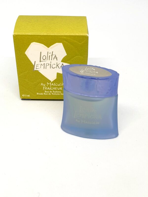Miniature de parfum Au masculin Fraicheur de Lolita Lempicka