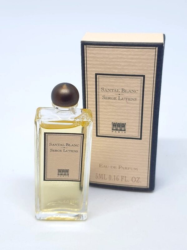 Miniature de parfum Santal Blanc serge Lutens