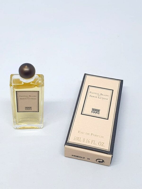 Miniature de parfum Santal Blanc serge Lutens