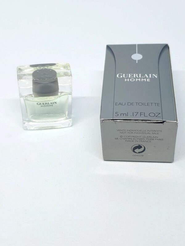 Miniature de parfum Guerlain homme