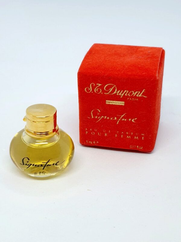 Miniature de parfum signature Femmes Dupont