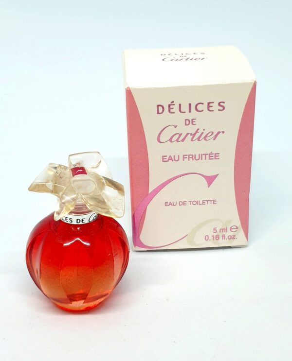 Miniatures de parfum Délices de Cartier Eau fruitée