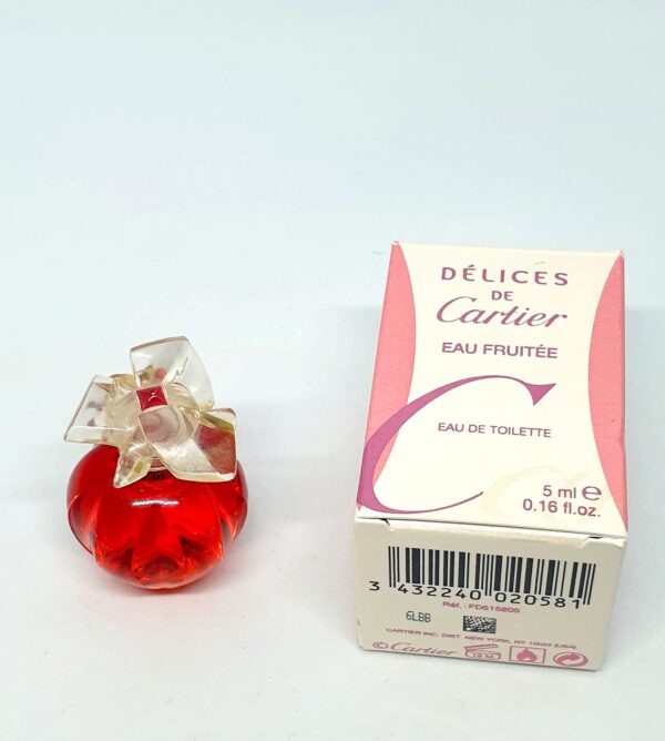 Miniatures de parfum Délices de Cartier Eau fruitée