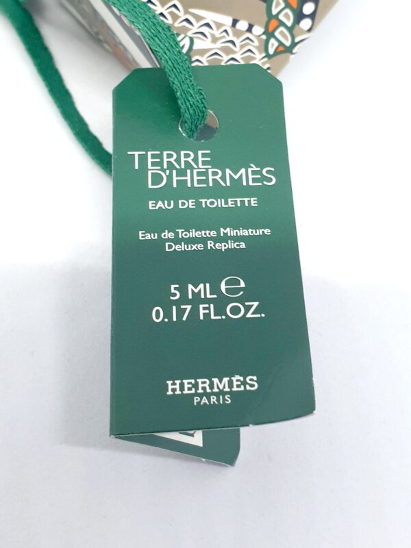 Miniature de parfum Terre d'Hermès