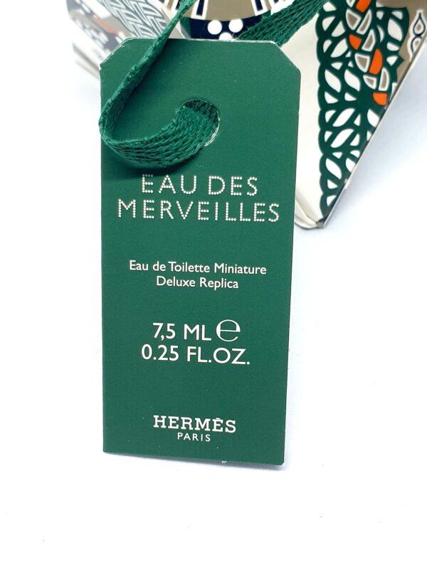Miniature de parfum Eau des Merveilles d'Hermès