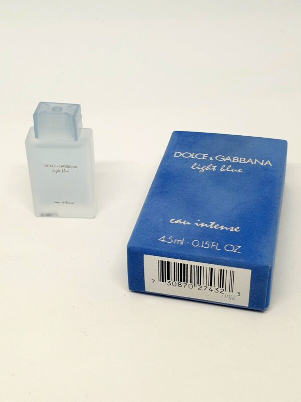 Miniature de parfum Light Blue intense Dolce & Gabbana