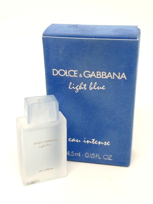 Miniature de parfum Light Blue intense Dolce & Gabbana