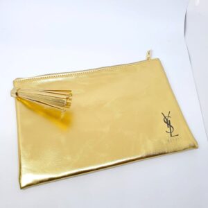 Pochette dorée Yves Saint Laurent