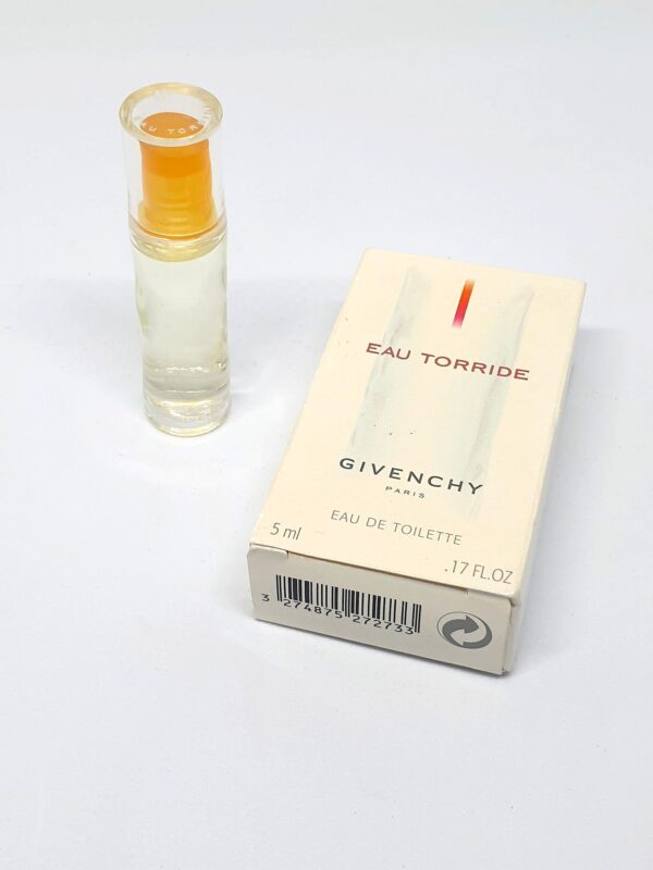 Miniature de parfum Eau torride de Givenchy