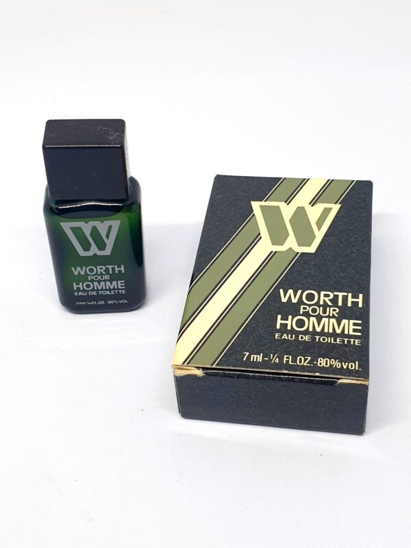 Miniature de parfum pour homme Worth