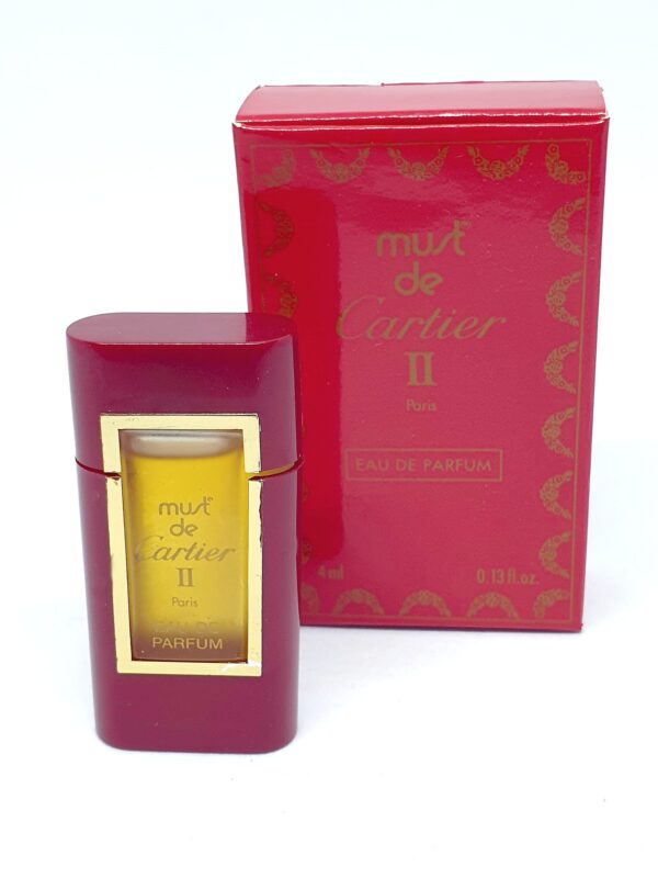 Miniature de parfum Must II de Cartier