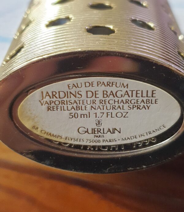 Etui flacon rechargeable Guerlain vintage