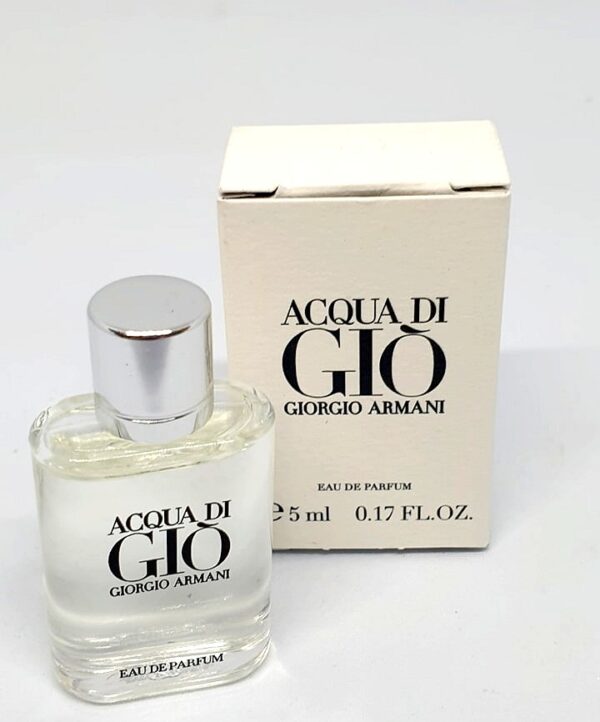 Miniature de parfum Acqua di Gio Armani