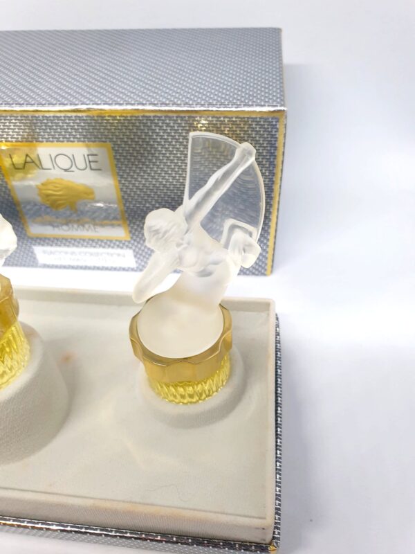 Coffret de parfums Les Mascottes miniatures Lalique