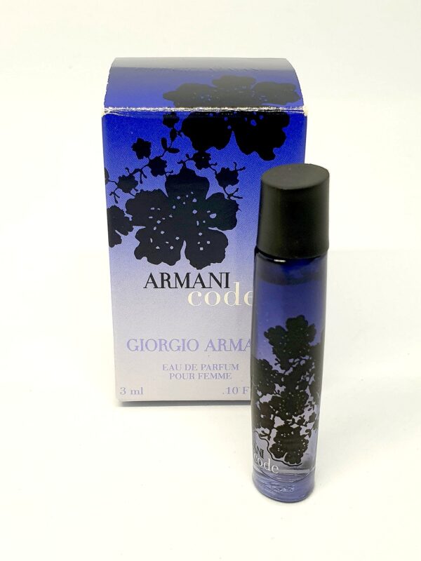 Miniature de parfum Armani code femme Giorgio Armani