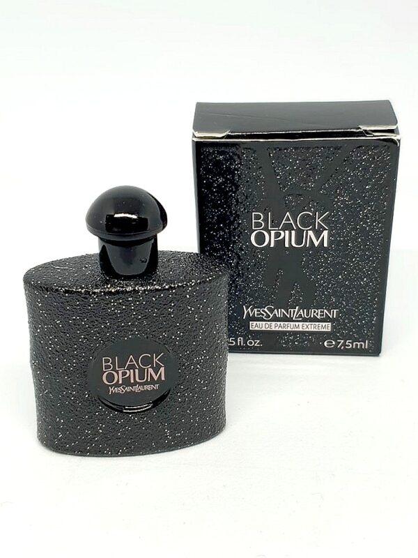 Miniature de parfum Black opium Extrême Saint Laurent