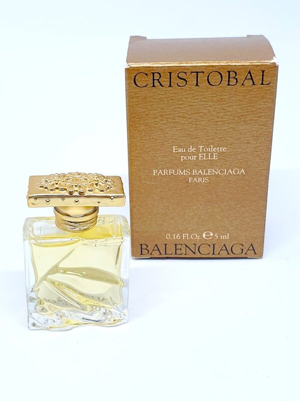 Miniature de parfum Cristobal pour Elle Balenciaga