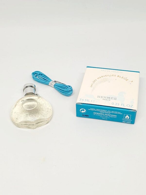 Miniature de parfum L'eau des Merveilles bleue Hermès