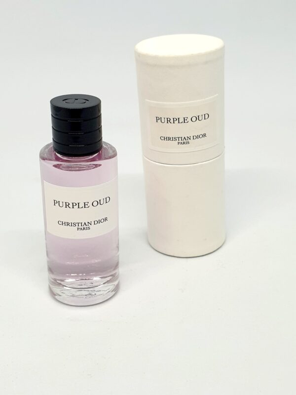 Miniature de parfum Purple Oud collection privée Dior
