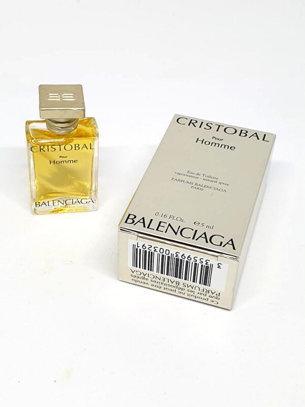 Miniature de parfum Cristobal homme Balenciaga
