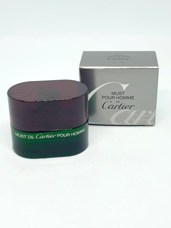 Miniature de parfum Must pour Homme Cartier