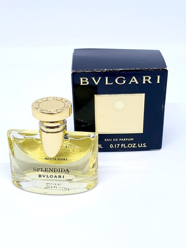 Miniature de parfum Splendida Iris d'or Bvlgari
