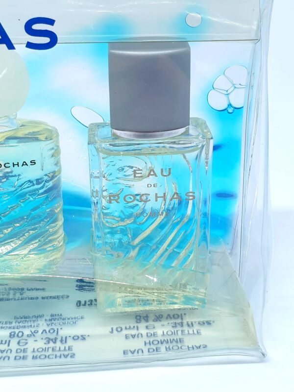 Pochette coffret de 4 miniatures de parfum Rochas