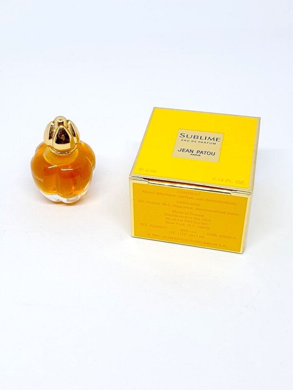 Miniature de parfum Sublime de Jean Patou