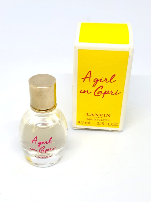 Miniature de parfum A girl in Capri Lanvin