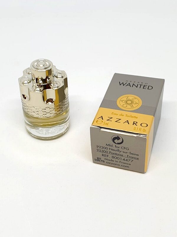 Miniature de parfum Wanted Azzaro