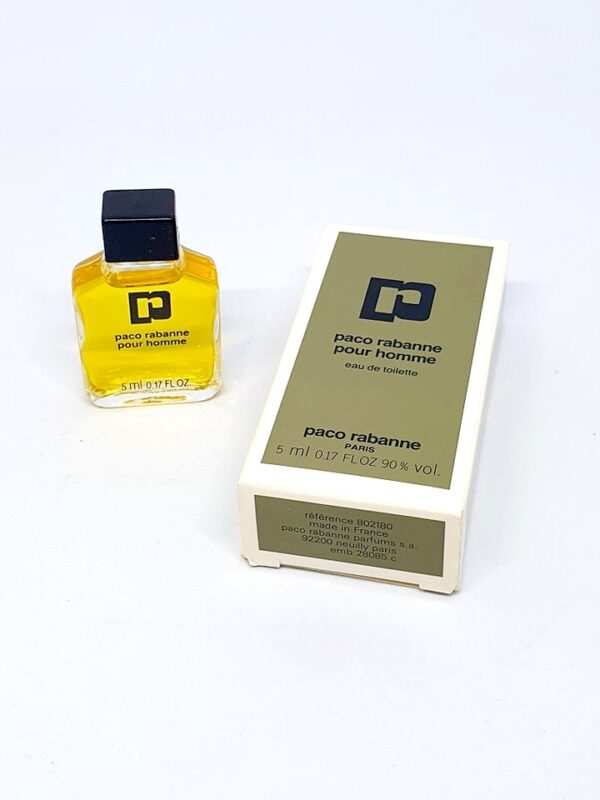 Miniature de parfum Pour homme Paco Rabanne