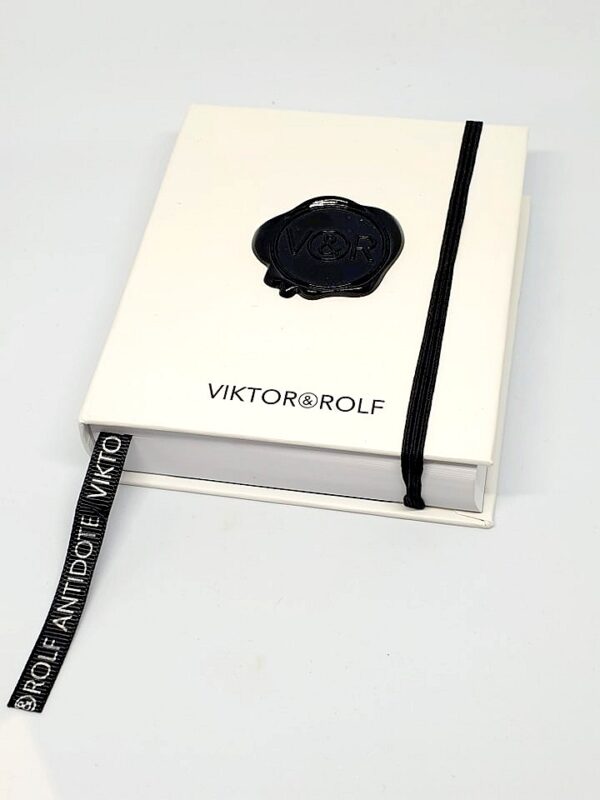 Livre de notes et miniature Anditote de Victor & Rolf