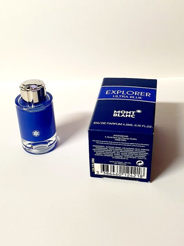 Miniature de parfum Explorer Ultra Blue Mont Blanc