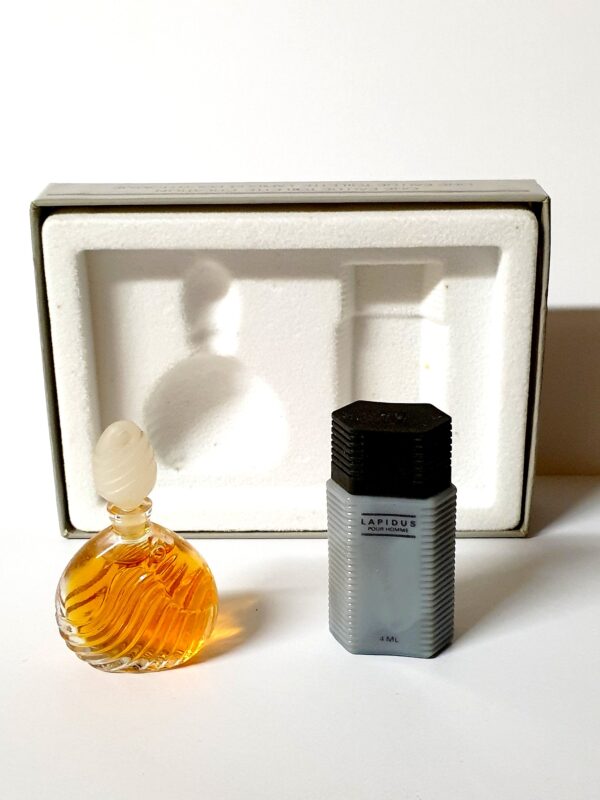 Coffret de deux miniatures de parfum Ted Lapidus
