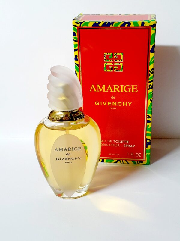 Flacon de parfum Amarige de Givenchy vintage 30 ml