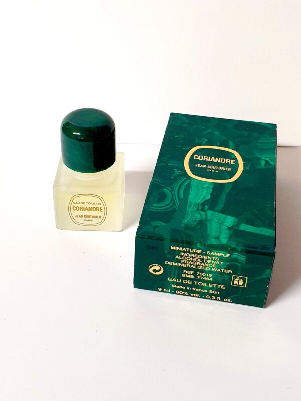 Miniature de parfum Coriandre Jean Couturier