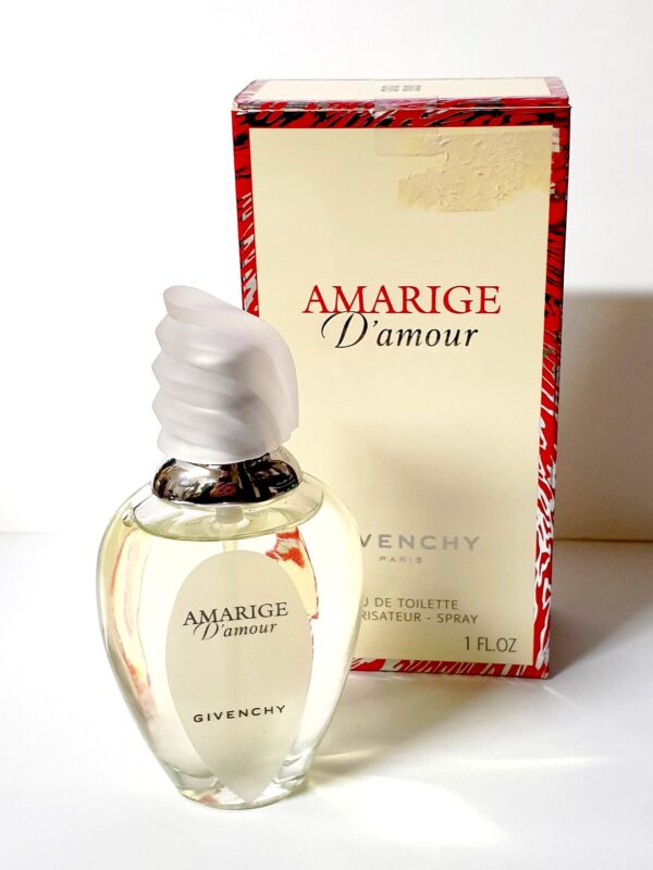 Flacon de parfum Amarige d'Amour de Givenchy vintage 30 ml