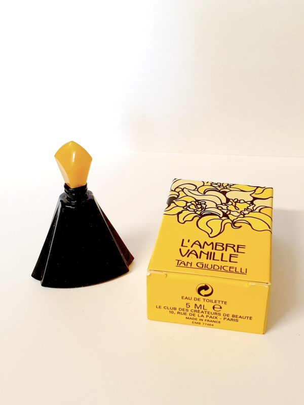 Miniature de parfum L'Ambre Vanille de Tan Giudicelli