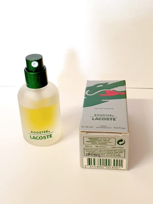 Miniature de parfum Booster de Lacoste