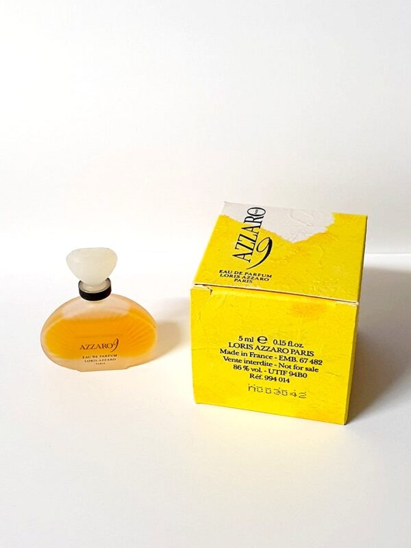 Miniature de parfum le 9 Azzaro
