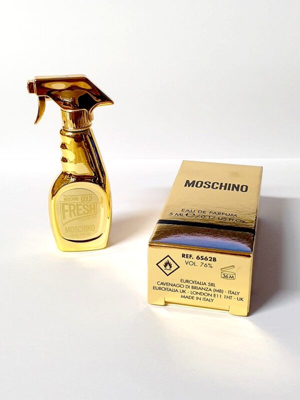 Miniature de parfum Fresh Gold Moschino