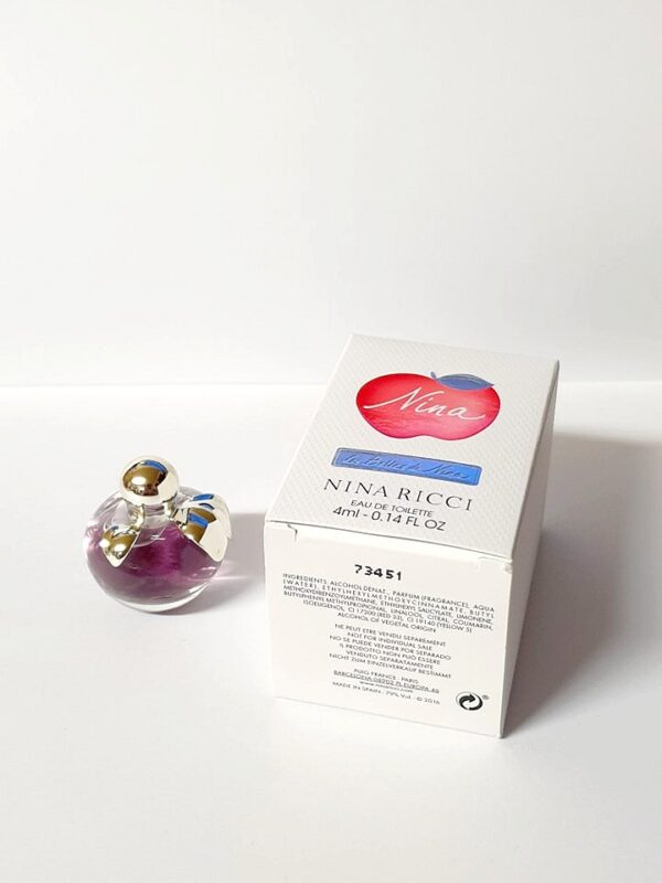 Miniature de parfum L'air du temps de Nina Ricci 4 ml