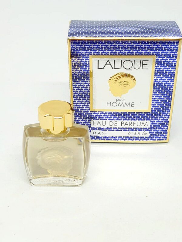 Miniature de parfum pour homme de Lalique