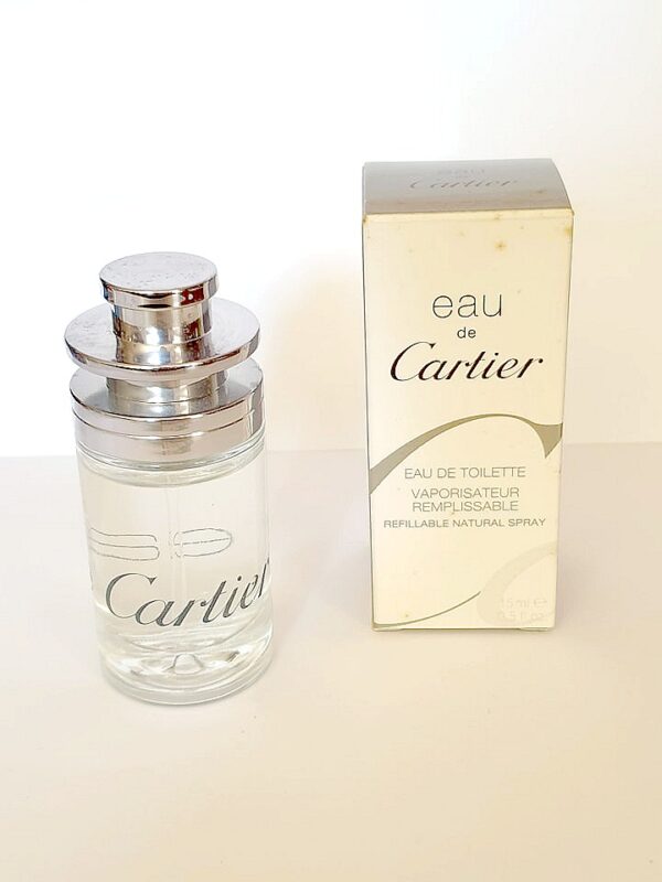 Miniature de parfum Eau de Cartier