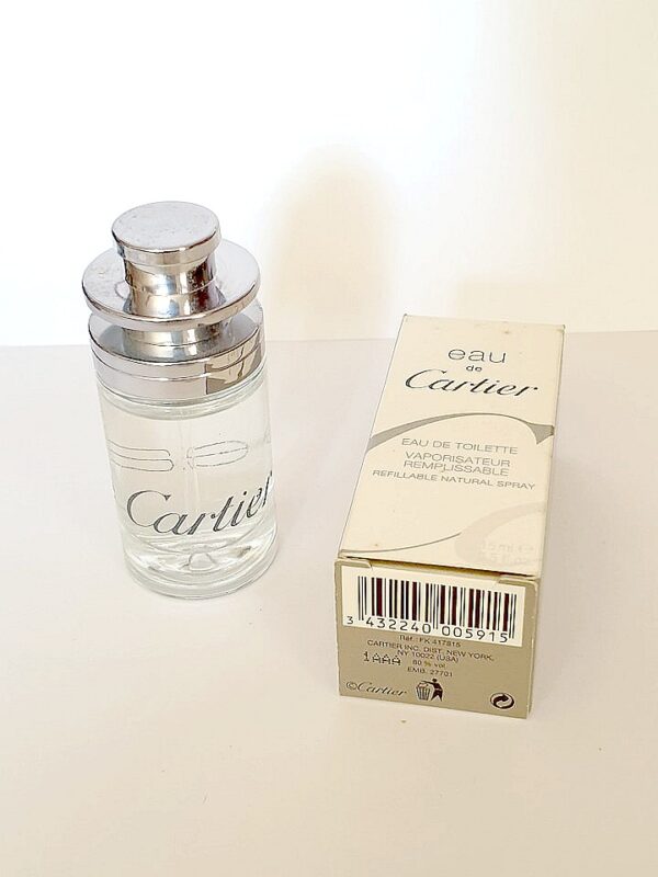 Miniature de parfum Eau de Cartier