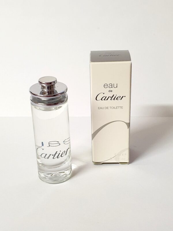 Miniature de parfum Eau de Cartier