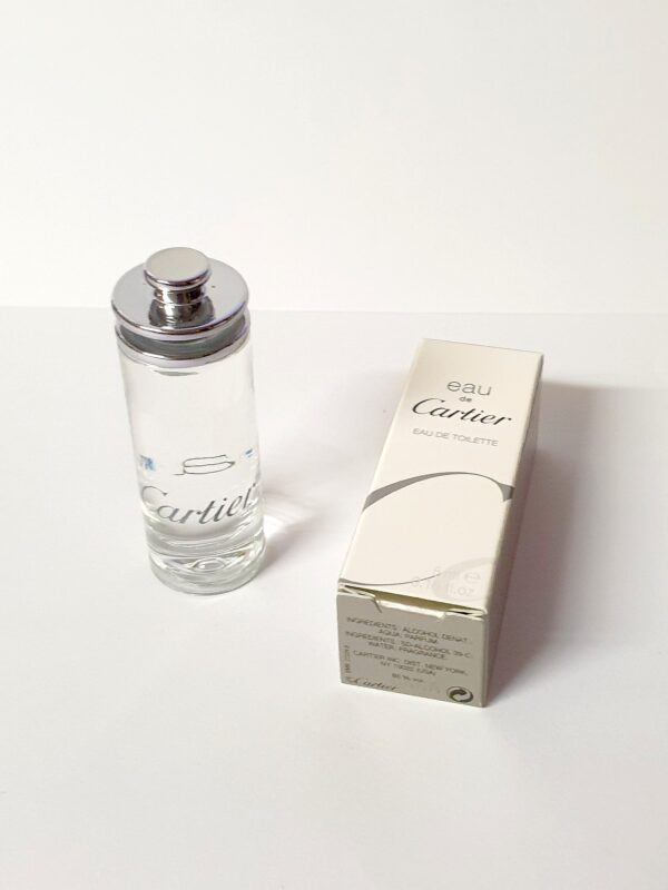 Miniature de parfum Eau de Cartier