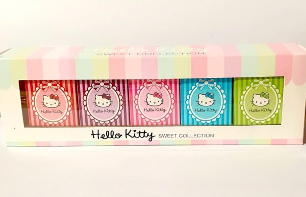 Coffret de 5 miniatures de parfum Hello Kitty Sweet collection