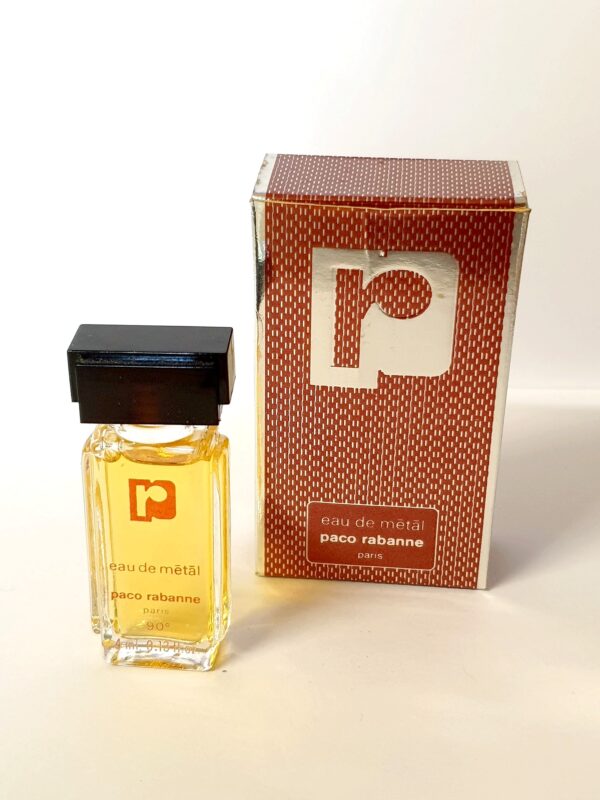 Miniature de parfum Eau de Métal de Paco Rabanne