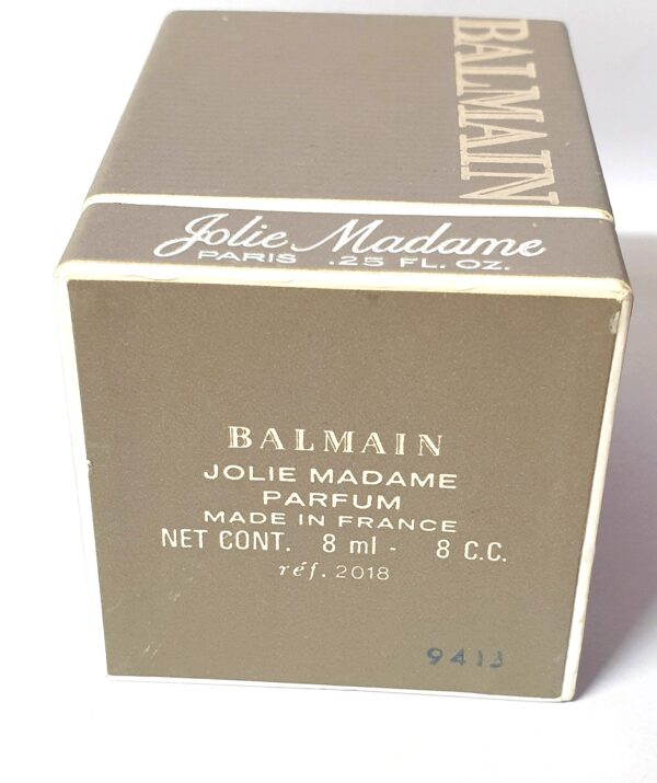 Miniature de parfum Jolie Madame de Balmain 8 ml